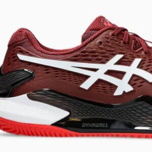 Asics Gel Resolution 9 Clay Red